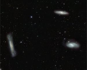 The Leo Triplet. Credit: ESO/INAF-VST/OmegaCAM. Acknowledgement: OmegaCen/Astro-WISE/Kapteyn Institute